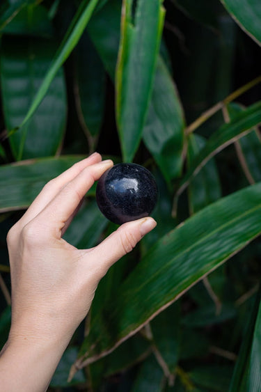 Black Tourmaline Sphere